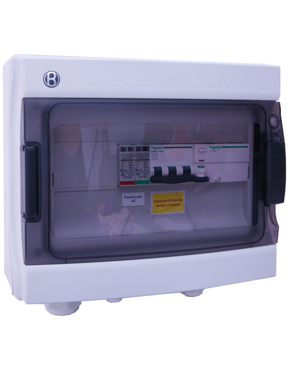 AC Box 16 A 400 V AC dreiphasig AC 3-10 kW für Photovoltaik-Anlage AC Box 16 A 400 V AC dreiphasig AC 3-10 kW für Photovoltaik-Anlage