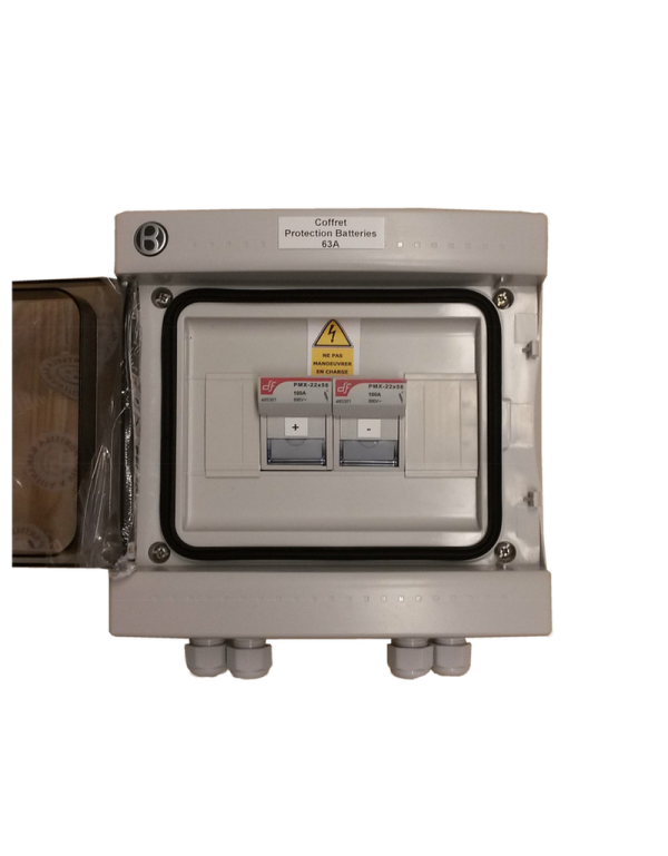 Schutzbox für Batterien bei 30A / 500V Schutzbox für Batterien bei 30A / 500V
