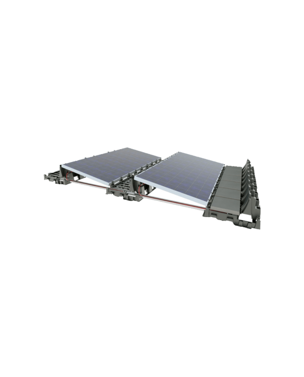 Horizontale Installationsschiene für das Falx-System