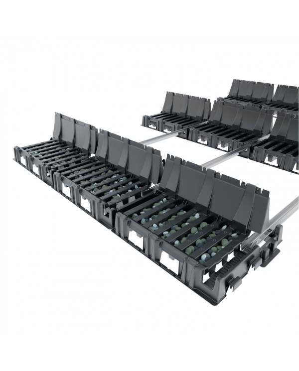 Horizontale Installationsschiene für das Falx-System