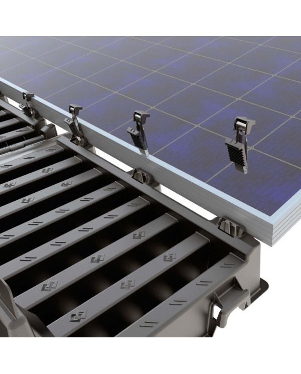 Horizontale Installationsschiene für das Falx-System
