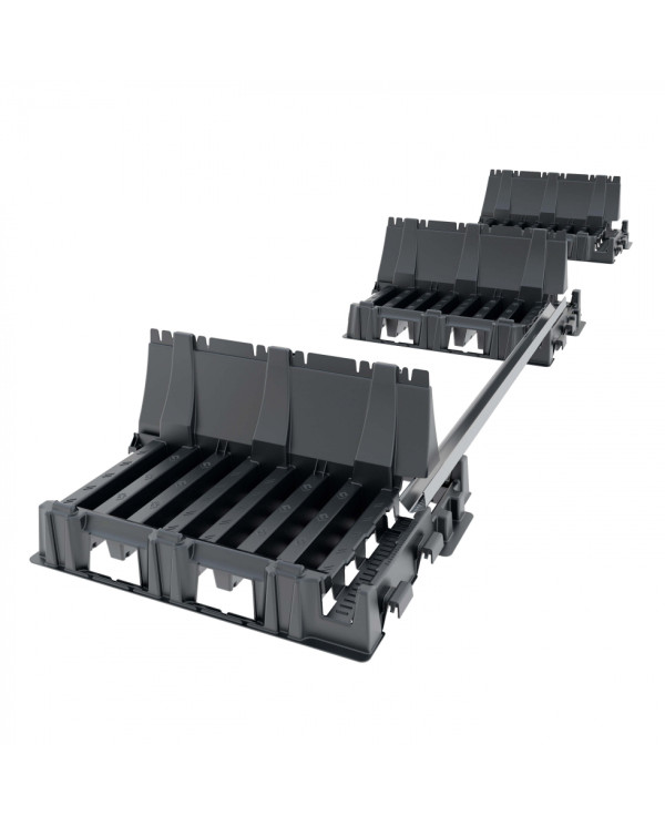 Horizontale Installationsschiene für das Falx-System
