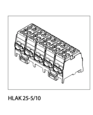HP-Abzweigklemme Pollman 5P für 10 x 1,5 - 25 mm² und 10 x 1,5 - 35 mm² | Alma Solar® Nr.1 für Solarmodule online