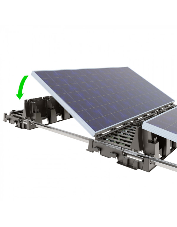 Horizontale Installationsschiene für das Falx-System 1523mm | Alma Solar® Nr.1 für Solarmodule online Horizontale Installationsschiene für das Falx-System 1523mm | Alma Solar® Nr.1 für Solarmodule online