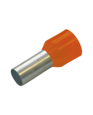 Haupa 270033 Isolierte Aderendhülsen 4 mm² Farbserie I, französisch, Länge 10 mm, orange Haupa 270033 Isolierte Aderendhülsen 4 mm² Farbserie I, französisch, Länge 10 mm, orange
