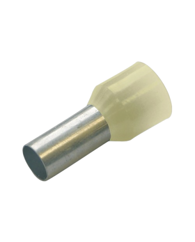 Haupa 270046 Isolierte Aderendhülsen 16 mm² Farbserie I, französisch, Länge 12 mm, elfenbein Haupa 270046 Isolierte Aderendhülsen 16 mm² Farbserie I, französisch, Länge 12 mm, elfenbein