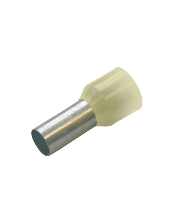 Haupa 270046 Isolierte Aderendhülsen 16 mm² Farbserie I, französisch, Länge 12 mm, elfenbein Haupa 270046 Isolierte Aderendhülsen 16 mm² Farbserie I, französisch, Länge 12 mm, elfenbein