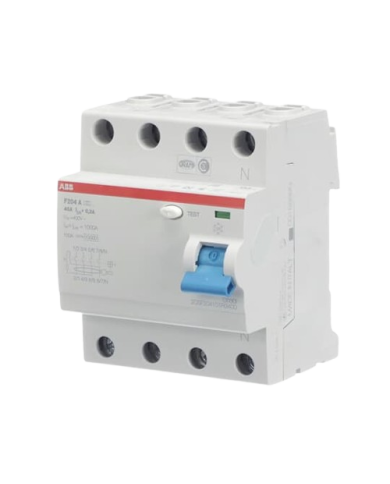 ABB F204A-40/0,3 FI-Schalter 4pol. 40/0,3A ABB F204A-40/0,3 FI-Schalter 4pol. 40/0,3A