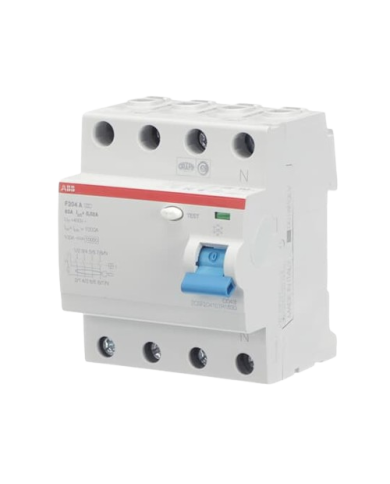 ABB 2CSF204101R1630 F204A-63/0,03 Fehlerstrom-Schutzschalter A 4polig 63 A 0.03 A 230 V ABB 2CSF204101R1630 F204A-63/0,03 Fehlerstrom-Schutzschalter A 4polig 63 A 0.03 A 230 V