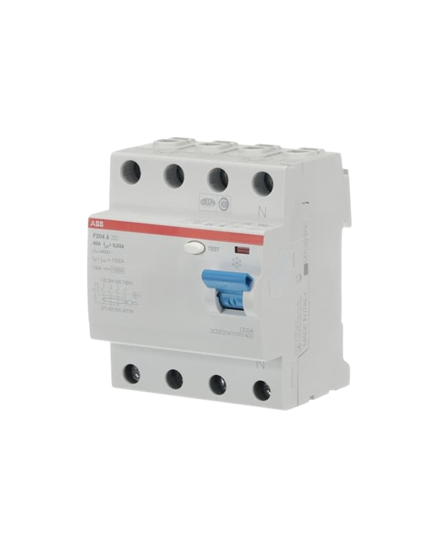 ABB F204 A-40/0,03 F204A-40/0,03 FI-Schutzschalter 4P,Typ A,40A,30mA 2CSF204101R1400