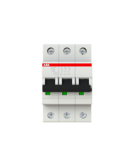 ABB S203M-C50 LS-Schalter 3P 50A C-Charakteristik, 10 kA ABB S203M-C50 LS-Schalter 3P 50A C-Charakteristik, 10 kA