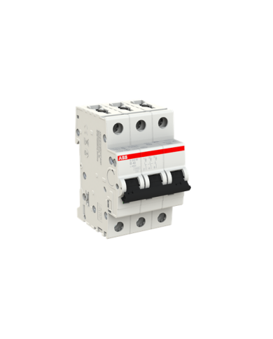 ABB S203M-B40 LS-Schalter 3P 40A B-Charakteristik, 10 kA ABB S203M-B40 LS-Schalter 3P 40A B-Charakteristik, 10 kA