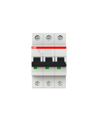 ABB S203M-B40 LS-Schalter 3P 40A B-Charakteristik, 10 kA ABB S203M-B40 LS-Schalter 3P 40A B-Charakteristik, 10 kA