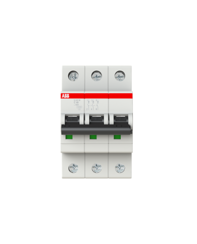 ABB S203M-C40 LS-Schalter 3P 40A C-Charakteristik, 10 kA ABB S203M-C40 LS-Schalter 3P 40A C-Charakteristik, 10 kA