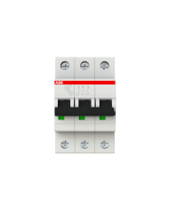 ABB S203M-B32 LS-Schalter 3P 32A B-Charakteristik, 10 kA ABB S203M-B32 LS-Schalter 3P 32A B-Charakteristik, 10 kA