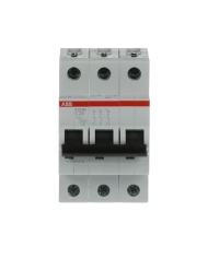 ABB S203M-C20 LS-Schalter 3P 20A C-Charakteristik, 10 kA ABB S203M-C20 LS-Schalter 3P 20A C-Charakteristik, 10 kA