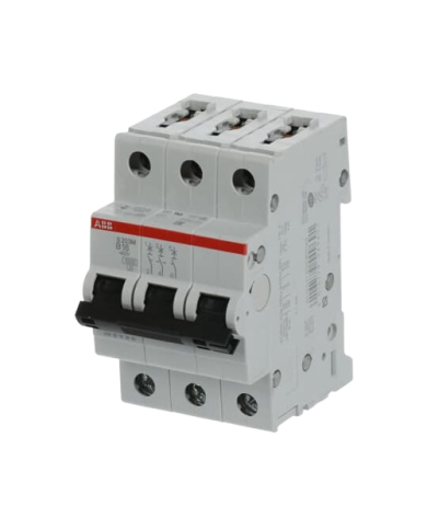 ABB S203M-B16 LS-Schalter 3P 16A B-Charakteristik, 10 kA ABB S203M-B16 LS-Schalter 3P 16A B-Charakteristik, 10 kA