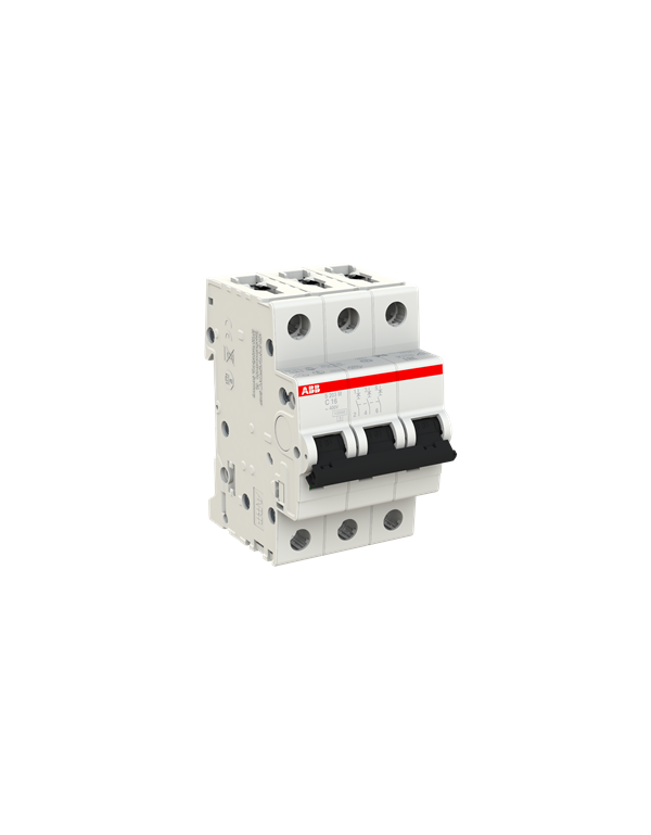 ABB S203M-C16 LS-Schalter 3P 16A C-Charakteristik, 10 kA