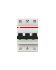 ABB S203M-C16 LS-Schalter 3P 16A C-Charakteristik, 10 kA