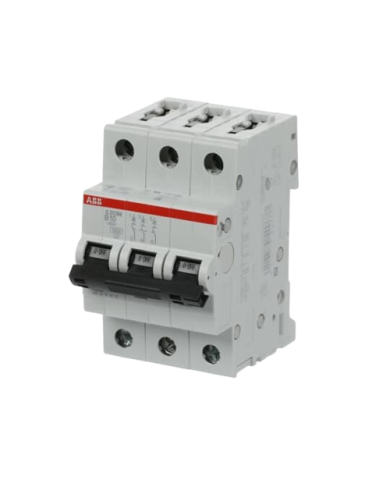 ABB S203M-B10 LS-Schalter 3P 10A B-Charakteristik, 10 kA ABB S203M-B10 LS-Schalter 3P 10A B-Charakteristik, 10 kA