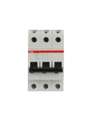 ABB S203M-C10 LS-Schalter 3P 10A C-Charakteristik, 10 kA ABB S203M-C10 LS-Schalter 3P 10A C-Charakteristik, 10 kA