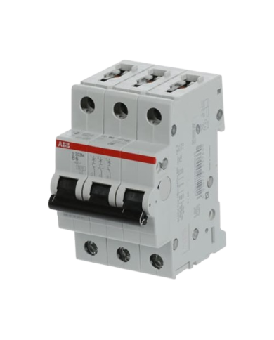ABB S203M-B6 LS-Schalter 3P 6A B-Charakteristik, 10 kA ABB S203M-B6 LS-Schalter 3P 6A B-Charakteristik, 10 kA