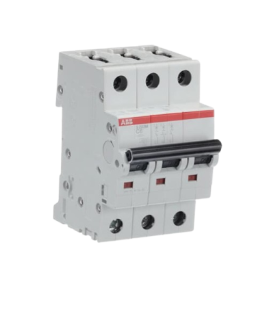ABB S203M-C6 LS-Schalter 3P 6A C-Charakteristik, 10 kA ABB S203M-C6 LS-Schalter 3P 6A C-Charakteristik, 10 kA