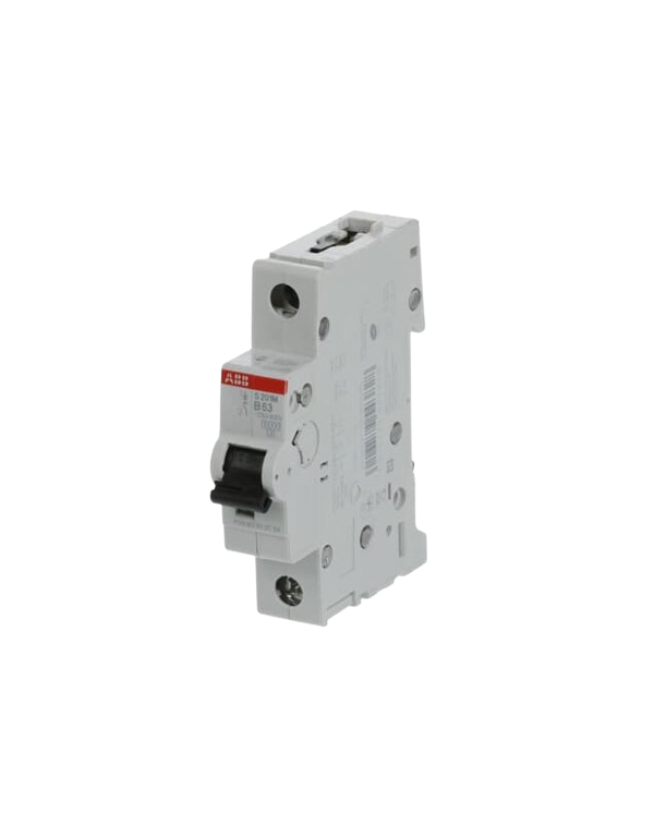 ABB S 201M B63 LS-Schalter 1P 63A B-Charakteristik, 10 kA ABB S 201M B63 LS-Schalter 1P 63A B-Charakteristik, 10 kA