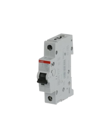 ABB S201M-C63 LS-Schalter 1P 63A C-Charakteristik, 10 kA ABB S201M-C63 LS-Schalter 1P 63A C-Charakteristik, 10 kA