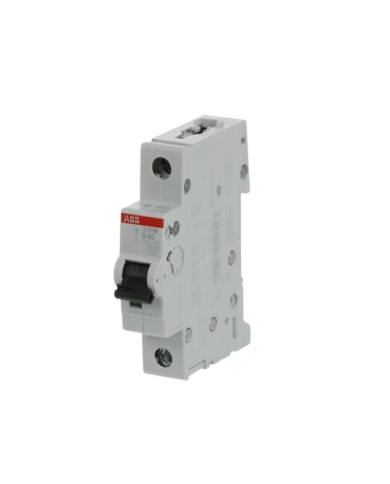 ABB S201M-B40 LS-Schalter 1P 40A B-Charakteristik, 10 kA ABB S201M-B40 LS-Schalter 1P 40A B-Charakteristik, 10 kA