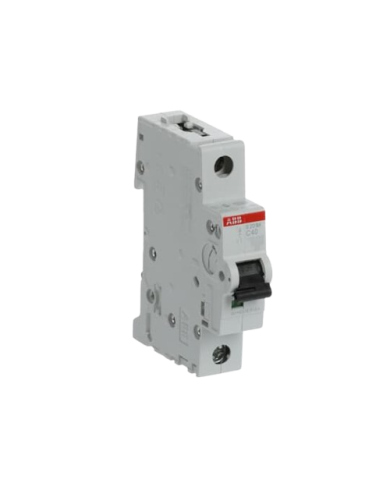 ABB S201M-C40 LS-Schalter 1P 40A C-Charakteristik, 10 kA ABB S201M-C40 LS-Schalter 1P 40A C-Charakteristik, 10 kA