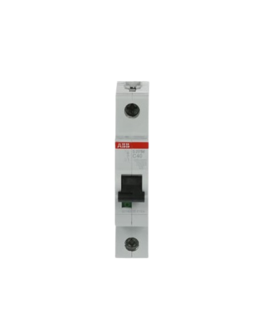 ABB S201M-C40 LS-Schalter 1P 40A C-Charakteristik, 10 kA ABB S201M-C40 LS-Schalter 1P 40A C-Charakteristik, 10 kA