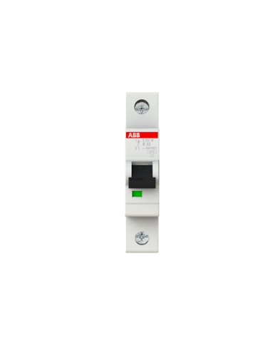 ABB S201M-B32 LS-Schalter 1P 32A B-Charakteristik, 10 kA ABB S201M-B32 LS-Schalter 1P 32A B-Charakteristik, 10 kA