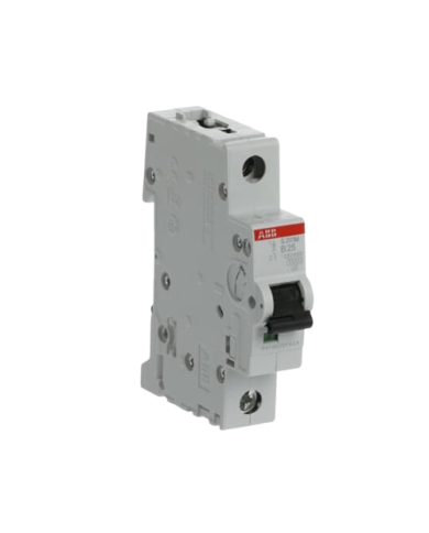 ABB S201M-B25 LS-Schalter 1P 25A B-Charakteristik, 10 kA ABB S201M-B25 LS-Schalter 1P 25A B-Charakteristik, 10 kA
