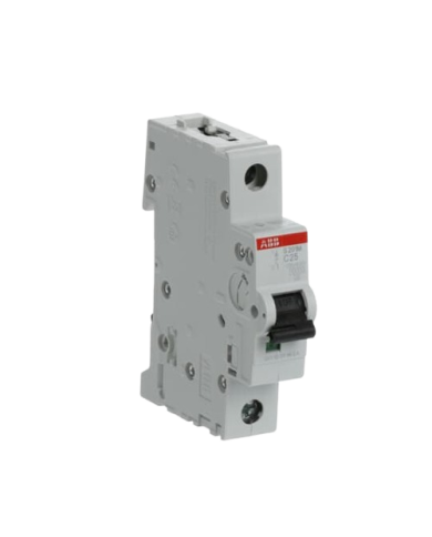ABB S201M-C25 LS-Schalter 1P 25A C-Charakteristik, 10 kA ABB S201M-C25 LS-Schalter 1P 25A C-Charakteristik, 10 kA