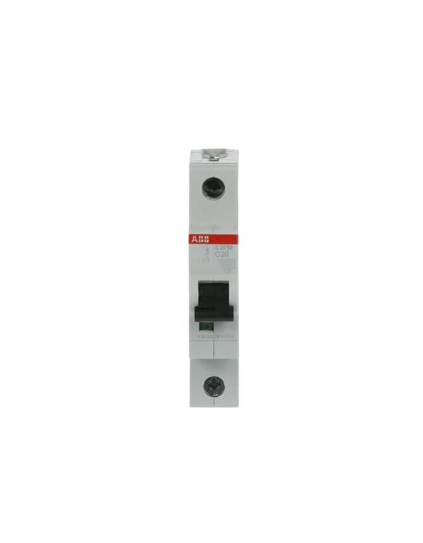 ABB S201M-C20 LS-Schalter 1P 20A C-Charakteristik, 10 kA