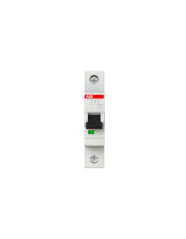 ABB S201M-B16 LS-Schalter 1P 16A B-Charakteristik, 10 kA