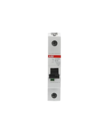 ABB S201M-B10 LS-Schalter 1P 10A B-Charakteristik, 10 kA ABB S201M-B10 LS-Schalter 1P 10A B-Charakteristik, 10 kA