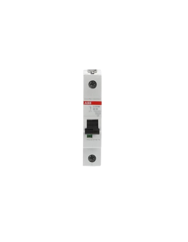 ABB S201M-B10 LS-Schalter 1P 10A B-Charakteristik, 10 kA ABB S201M-B10 LS-Schalter 1P 10A B-Charakteristik, 10 kA
