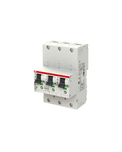 ABB S751/3DR-E40 Hauptsicherungsautomat, selektiv, 40 A, 3 x 1 polig ABB S751/3DR-E40 Hauptsicherungsautomat, selektiv, 40 A, 3 x 1 polig