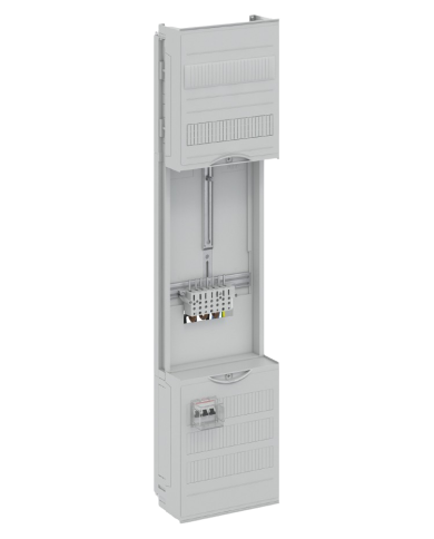 Striebel & John DF17U1B Komplettfeld 40A 1 Zähler, 24TE, BH3, 1-Feld, 16mm² Striebel & John DF17U1B Komplettfeld 40A 1 Zähler, 24TE, BH3, 1-Feld, 16mm²