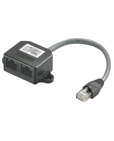 Kommunikationskabel Y-Splitter RJ45 1:1