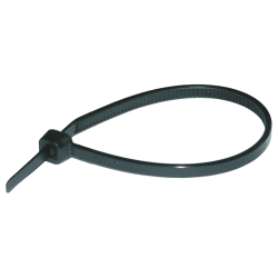 Kabelbinder schwarz UV-beständig 203x4,6mm (100er Pack)