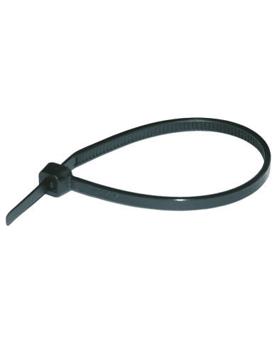 Kabelbinder schwarz UV-beständig 203x4,6mm (100er Pack) Kabelbinder schwarz UV-beständig 203x4,6mm (100er Pack)