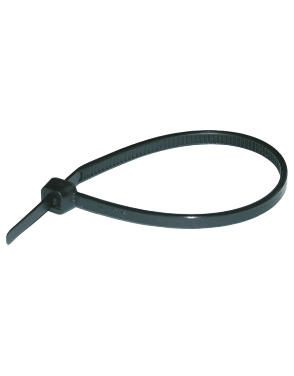 Kabelbinder schwarz UV-beständig 203x4,6mm (100er Pack)