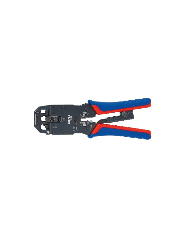 KNIPEX - Crimpzange für RJ-Steckverbindungen RJ11 / RJ12 / RJ45 KNIPEX - Crimpzange für RJ-Steckverbindungen RJ11 / RJ12 / RJ45