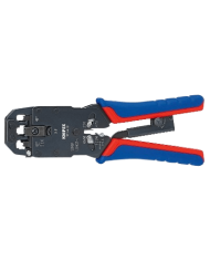 KNIPEX - Crimpzange für RJ-Steckverbindungen RJ11 / RJ12 / RJ45 KNIPEX - Crimpzange für RJ-Steckverbindungen RJ11 / RJ12 / RJ45