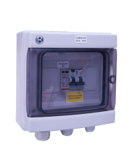 AC Box 14 kW einphasig 230VAC 63A für Photovoltaik-Anlage AC Box 14 kW einphasig 230VAC 63A für Photovoltaik-Anlage