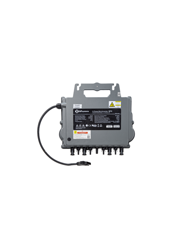 APS Micro-Wechselrichter QT2 dreiphasig bis 2000VA | Alma Solar® Nr.1 für Solarmodule online APS Micro-Wechselrichter QT2 dreiphasig bis 2000VA | Alma Solar® Nr.1 für Solarmodule online