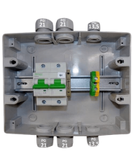 Schutzbox für Batterien bei 125A / 48V Schutzbox für Batterien bei 125A / 48V